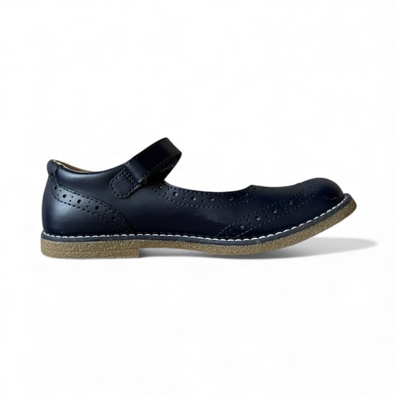 FootMates Classic Navy Kids Dress Shoes - Picture 2 of 4